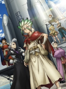 دانلود انیمه Dr. Stone: Science Future Part 3